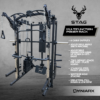 OMNIARX Stag Rack - All in One Power Rack Smith Machine & Cable Machine Home Gym